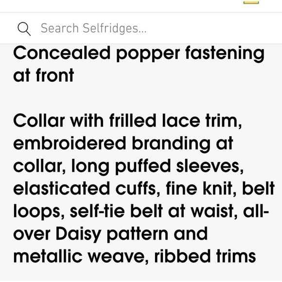 ART DEALER Che Bambola daisy print stretch knit kawaii wrap mini dress S‎ - Picture 12 of 12